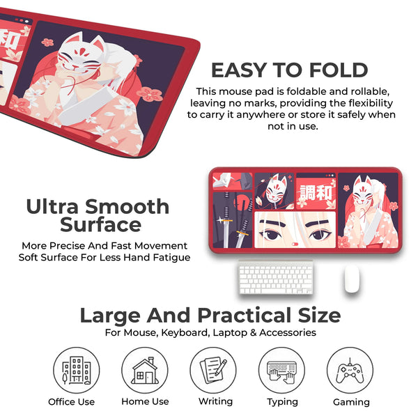 Kitsune Spirit Deskmat