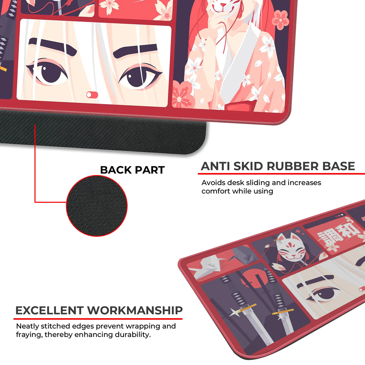 Kitsune Spirit Deskmat