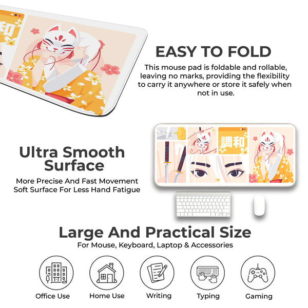 Kitsune Spirit Deskmat