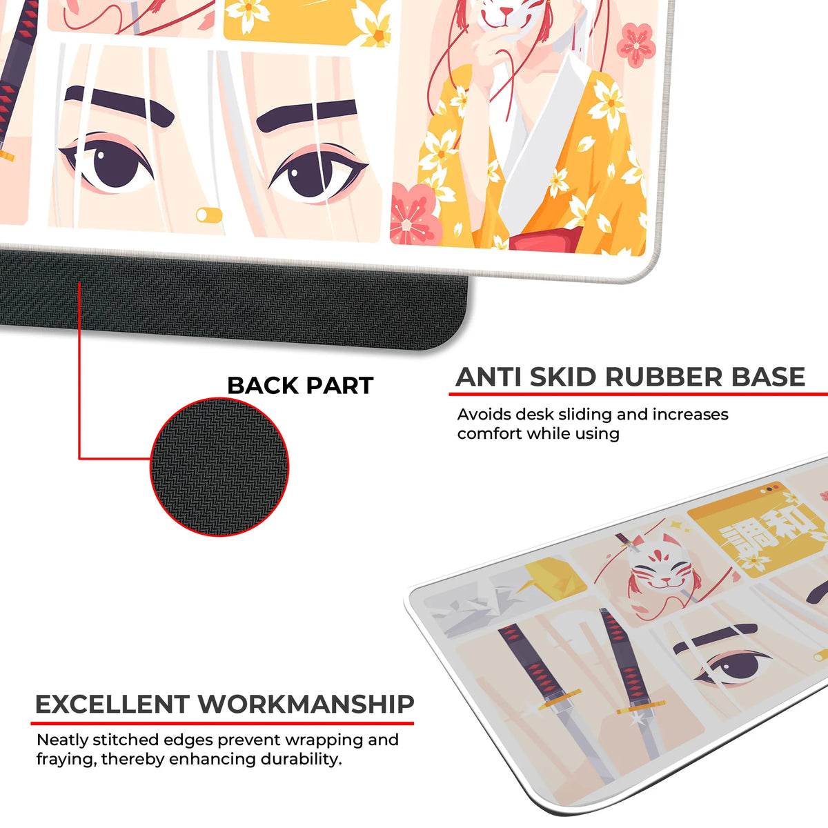 Kitsune Spirit Deskmat