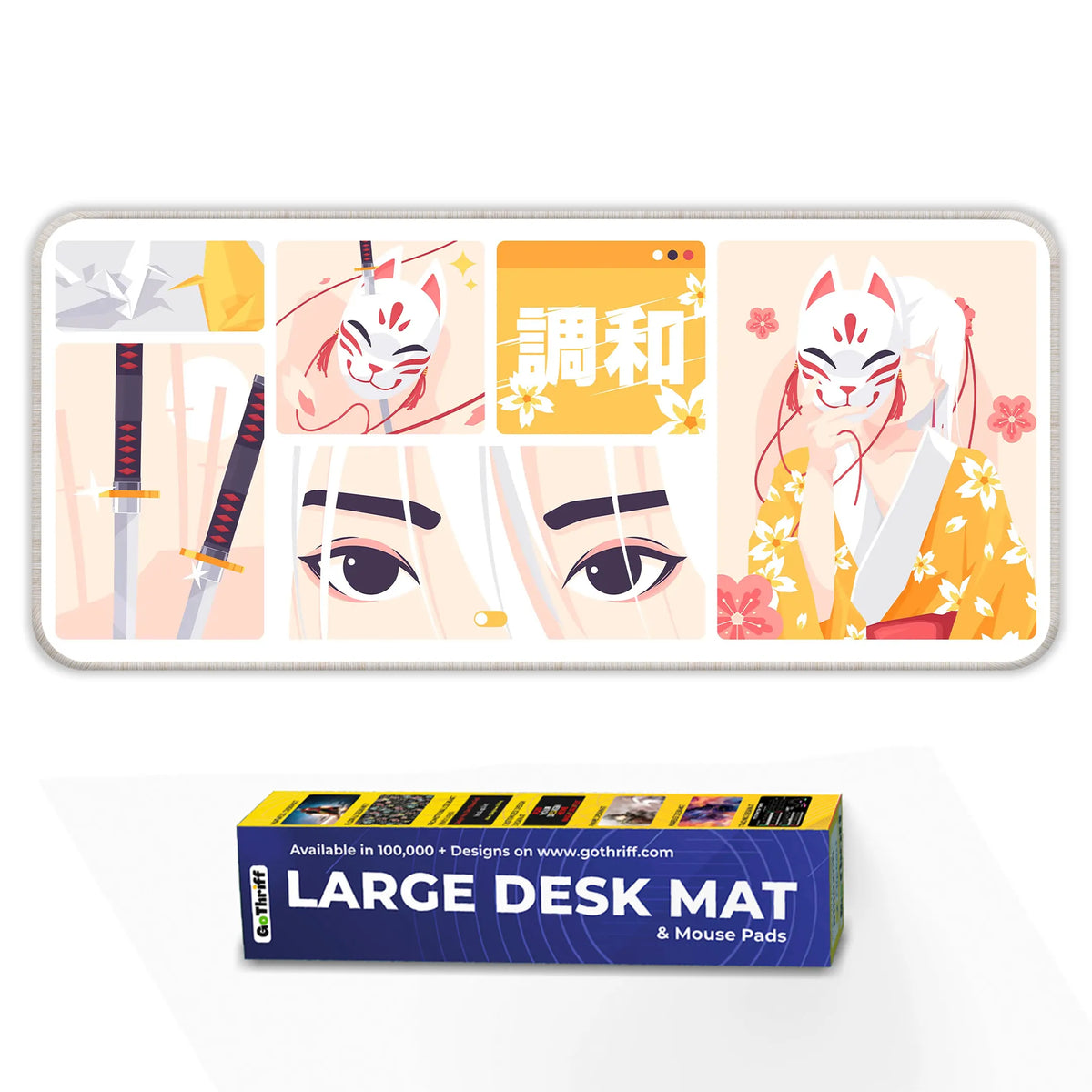 Kitsune Spirit Deskmat