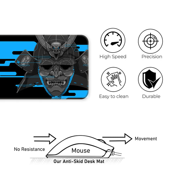 Cyber Oni Samurai Deskmat