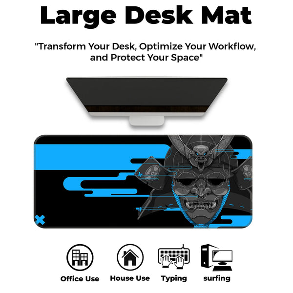 Cyber Oni Samurai Deskmat
