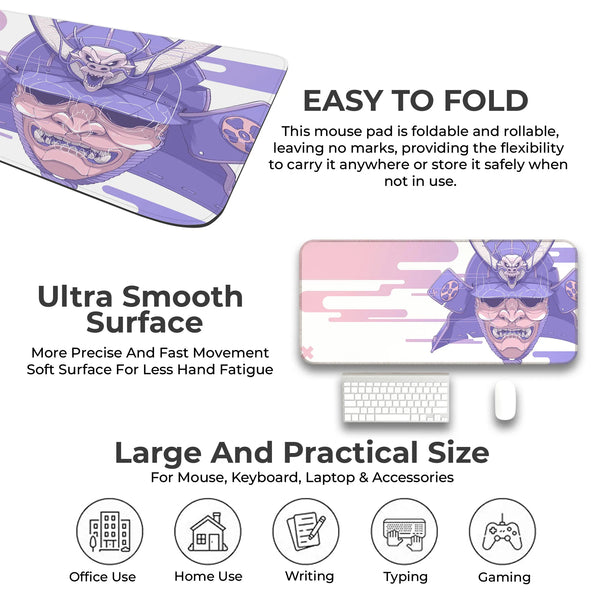 Cyber Oni Samurai Deskmat