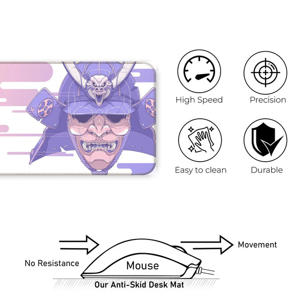 Cyber Oni Samurai Deskmat