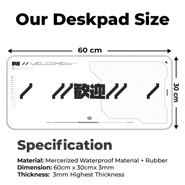 Neo-Tek Welcome Deskmat