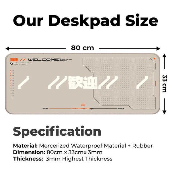Neo-Tek Welcome Deskmat