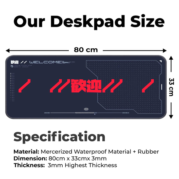 Neo-Tek Welcome Deskmat