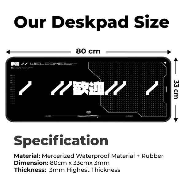 Neo-Tek Welcome Deskmat