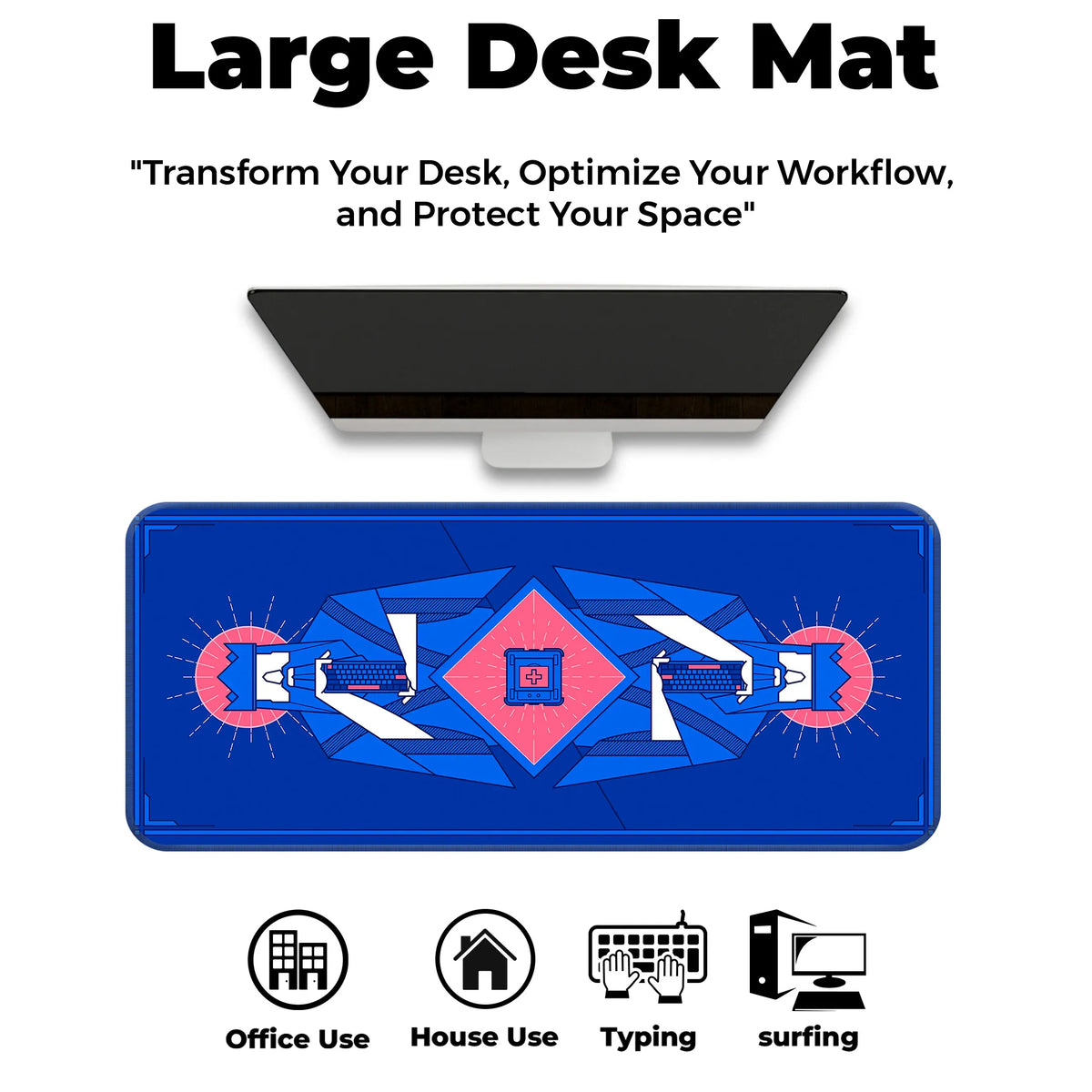 Pixel Paladin Deskmat