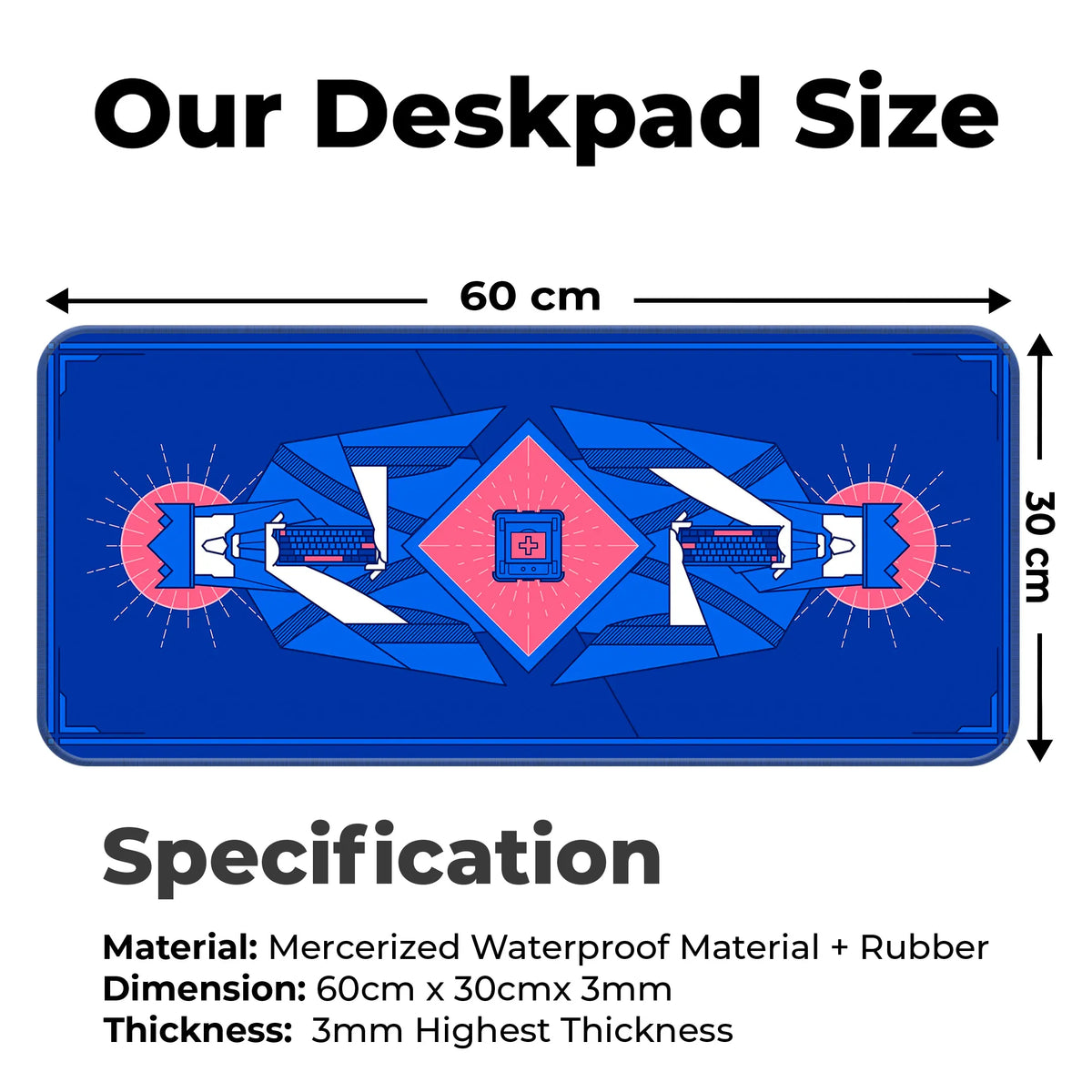 Pixel Paladin Deskmat