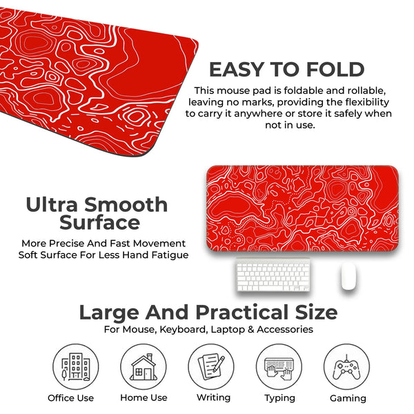 Topographic Deskmat
