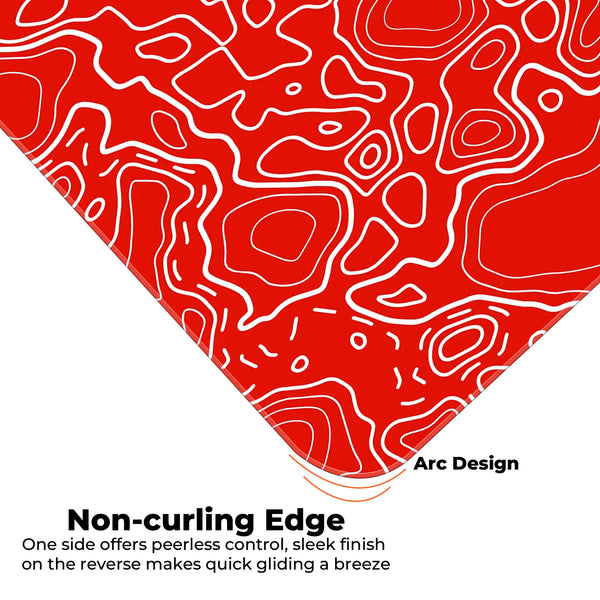 Topographic Deskmat