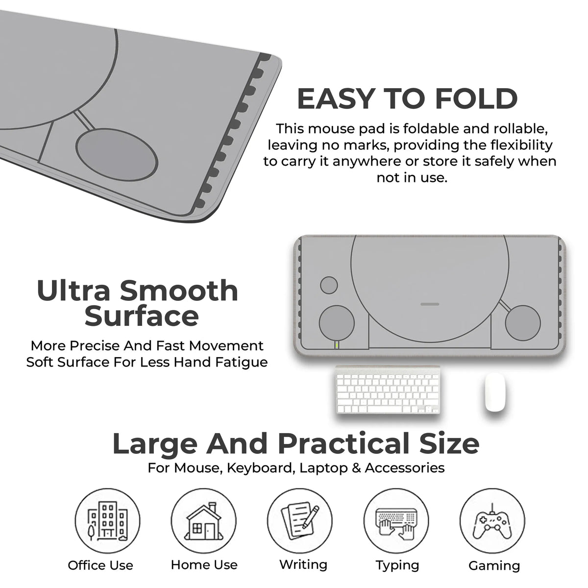 Retro Gaming Console Deskmat