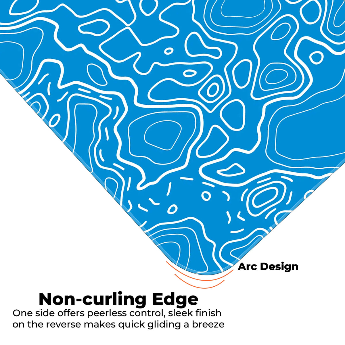 Topographic Deskmat