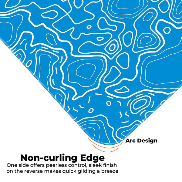 Topographic Deskmat