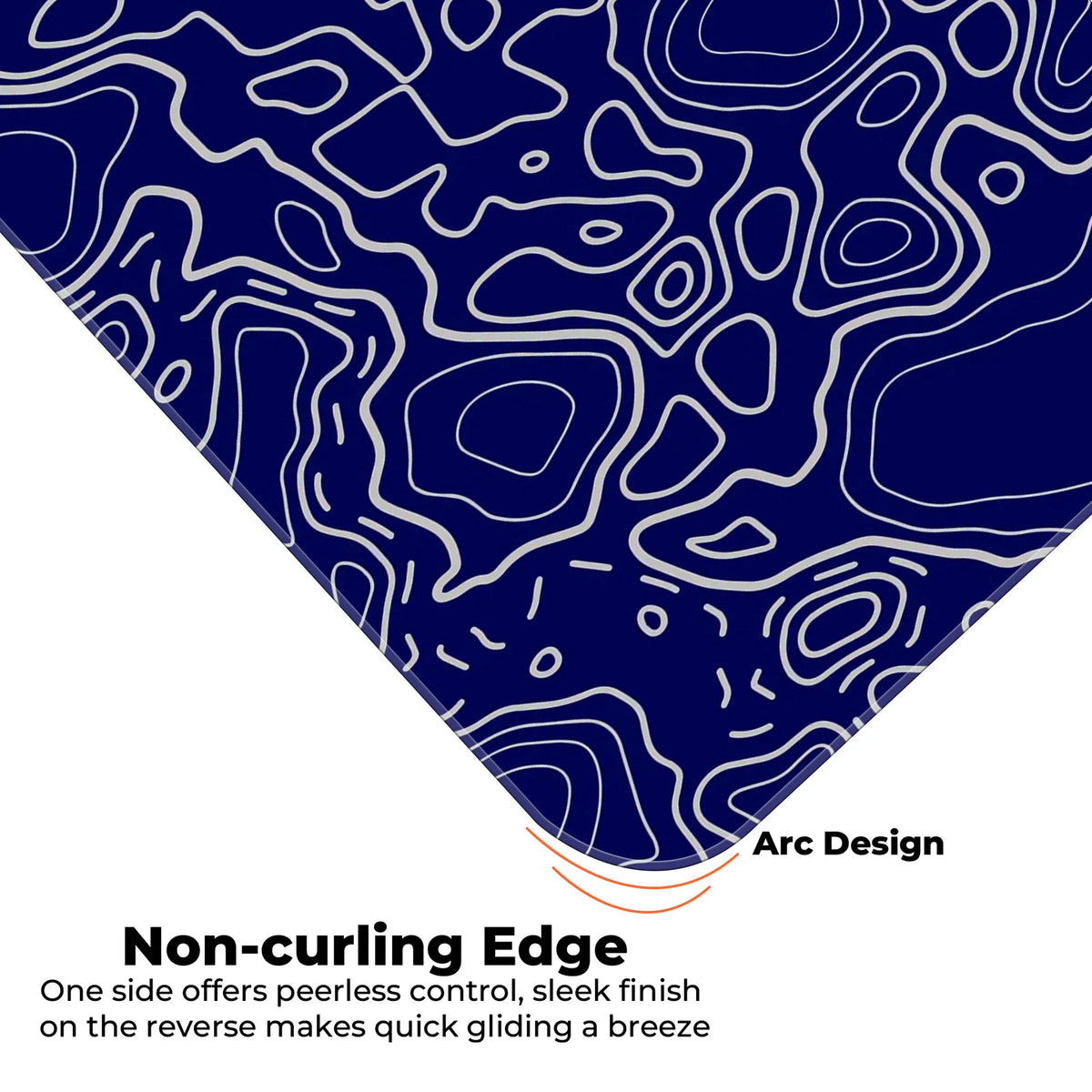 Topographic Deskmat