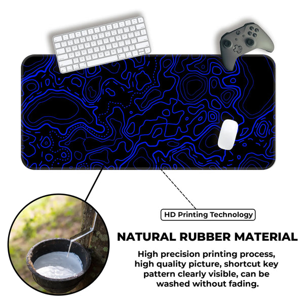 Topographic Deskmat