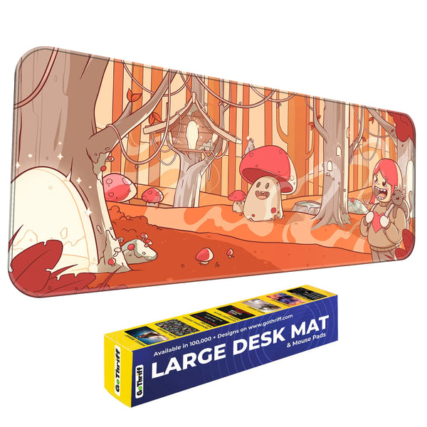 Whimsical Forest Deskmat