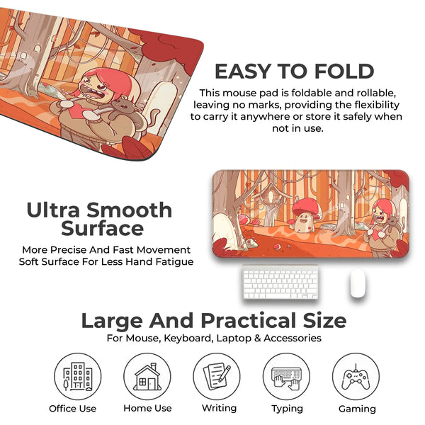 Whimsical Forest Deskmat