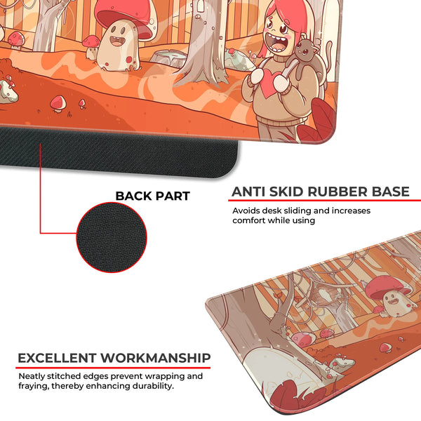 Whimsical Forest Deskmat