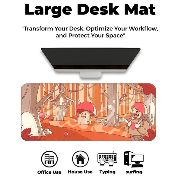 Whimsical Forest Deskmat