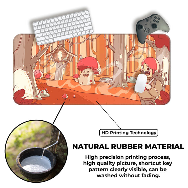 Whimsical Forest Deskmat