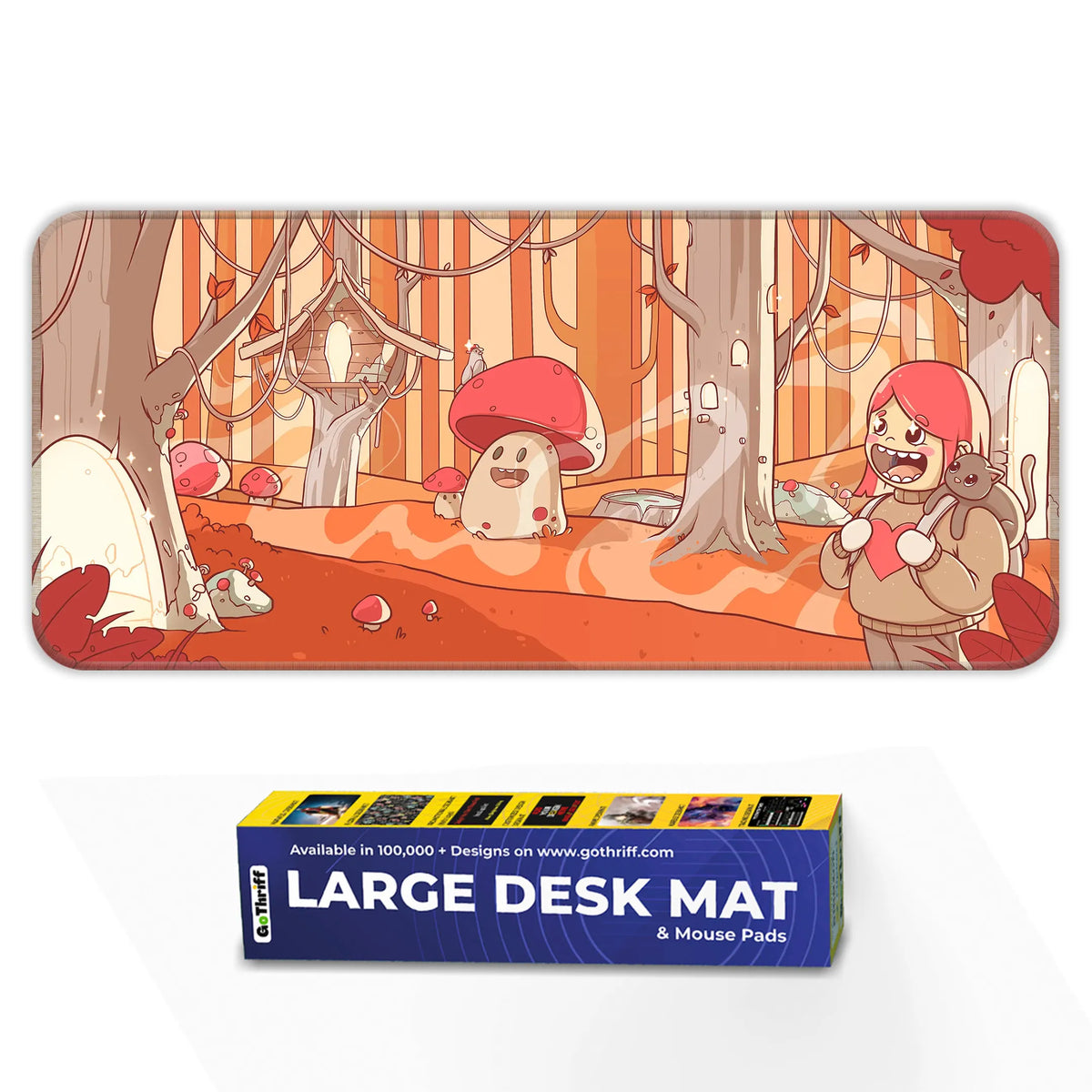 Whimsical Forest Deskmat