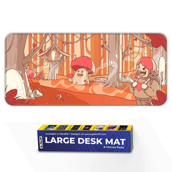 Whimsical Forest Deskmat