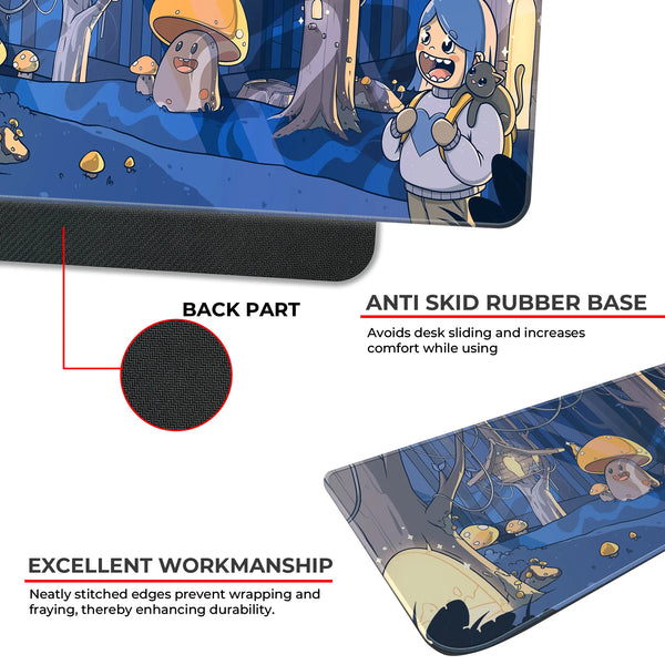 Whimsical Forest Deskmat