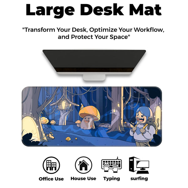 Whimsical Forest Deskmat