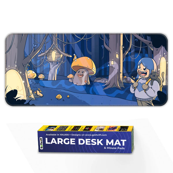 Whimsical Forest Deskmat