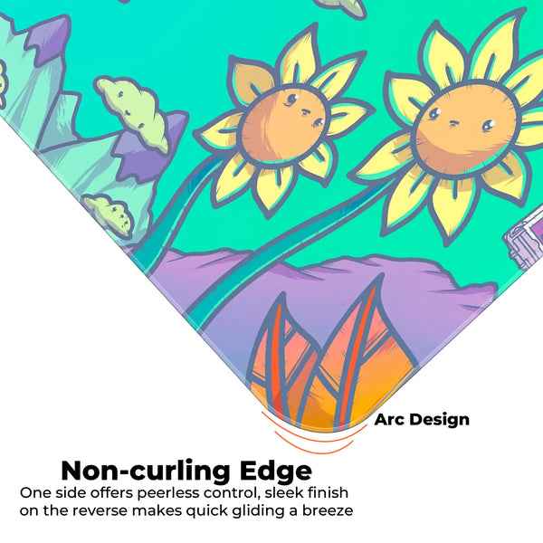 Kawaii Sunflower Deskmat