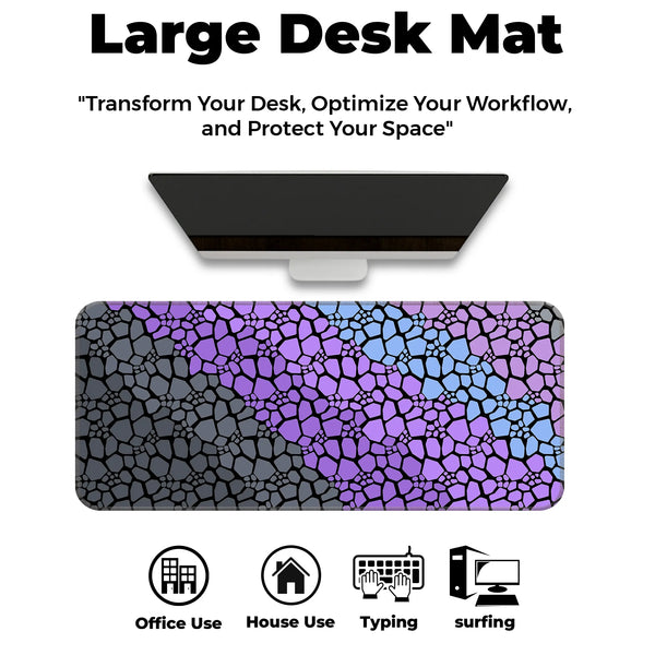 Rock pattern Deskmat