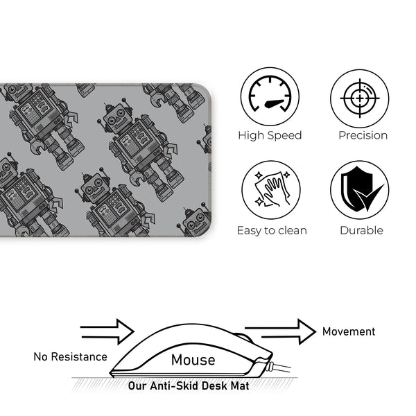 Retro Robot Deskmat