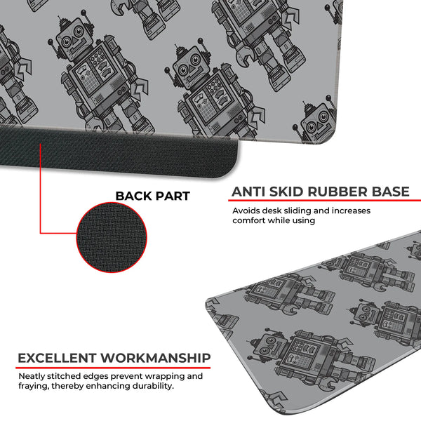 Retro Robot Deskmat