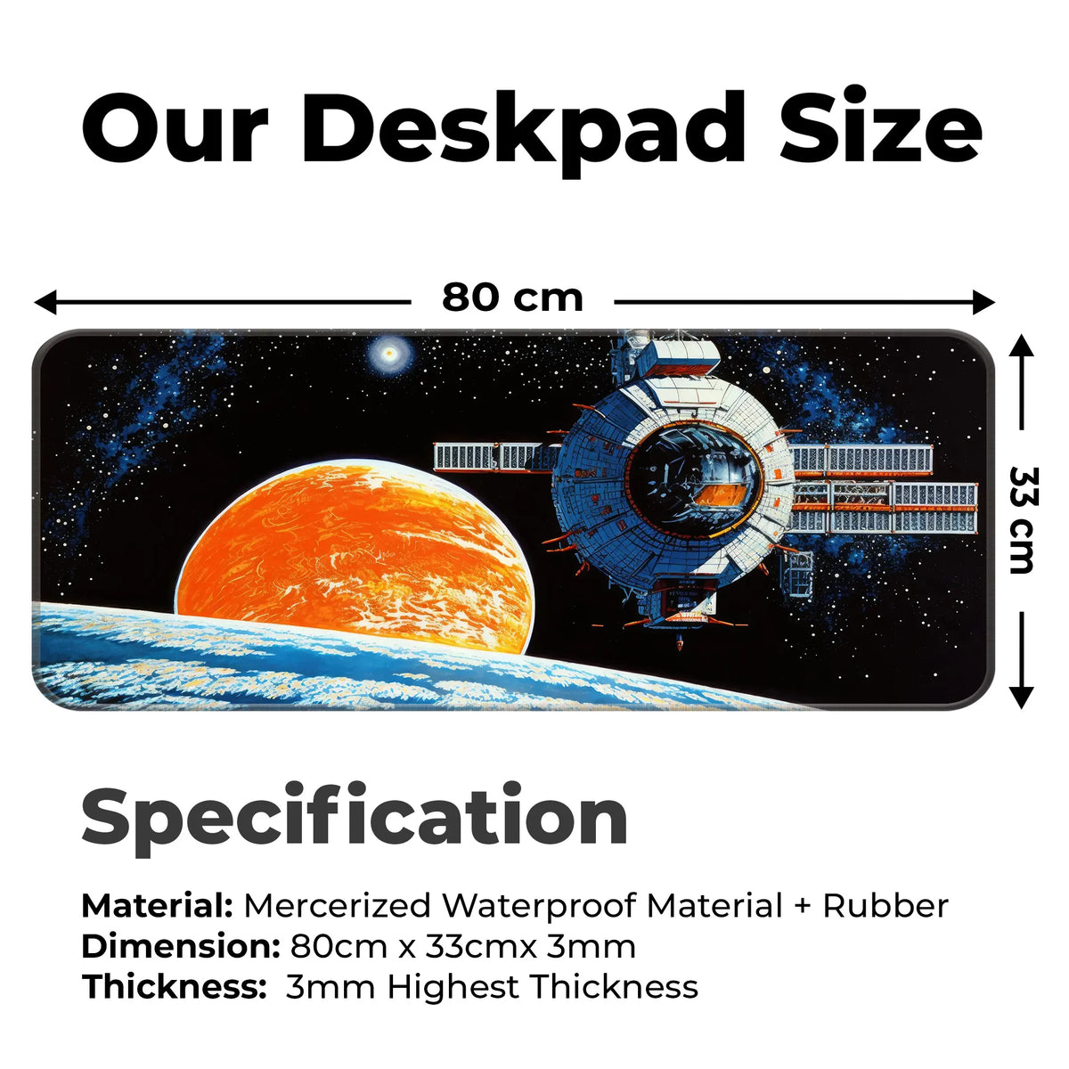 Outer Space Deskmat