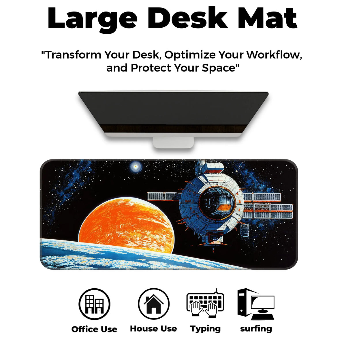 Outer Space Deskmat