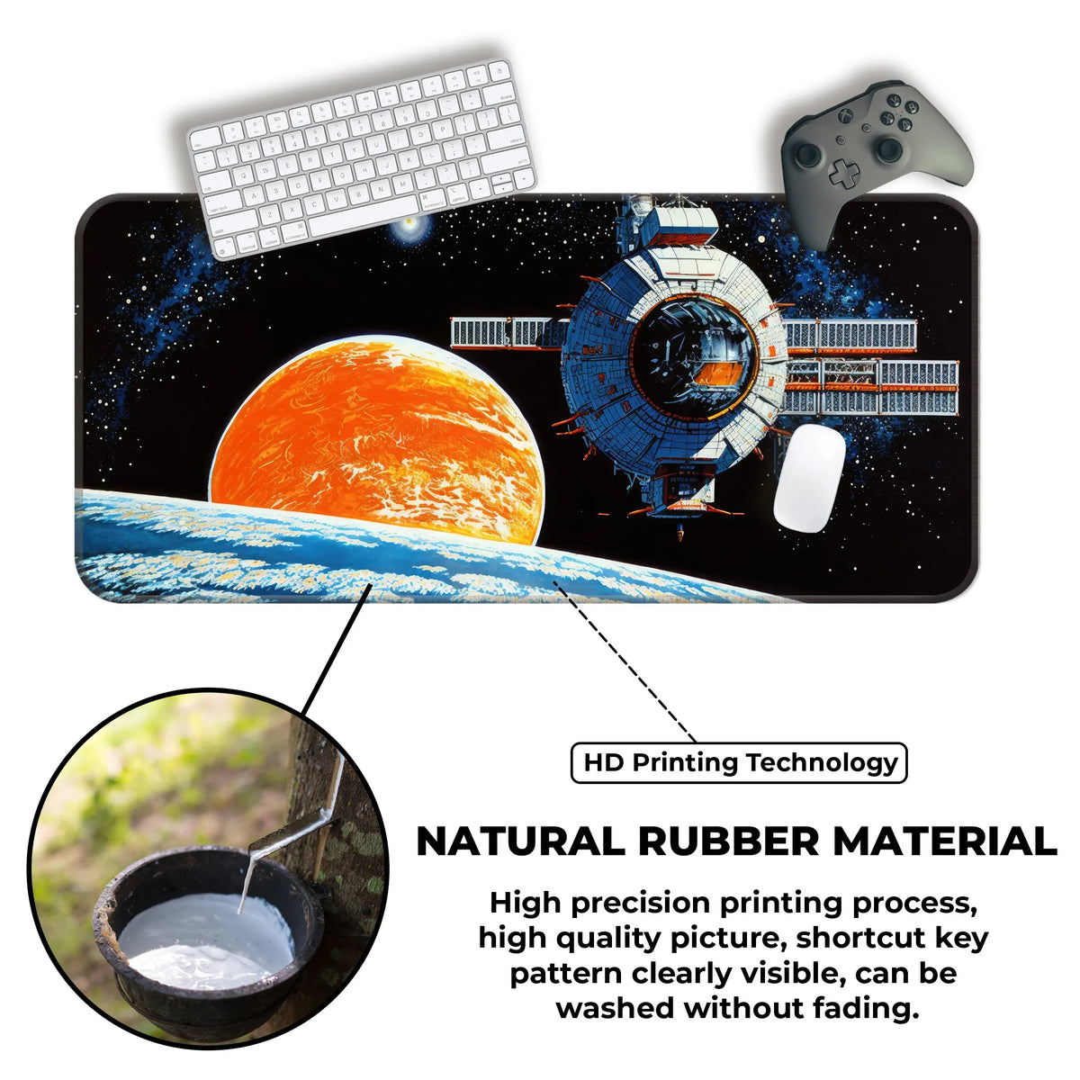 Outer Space Deskmat