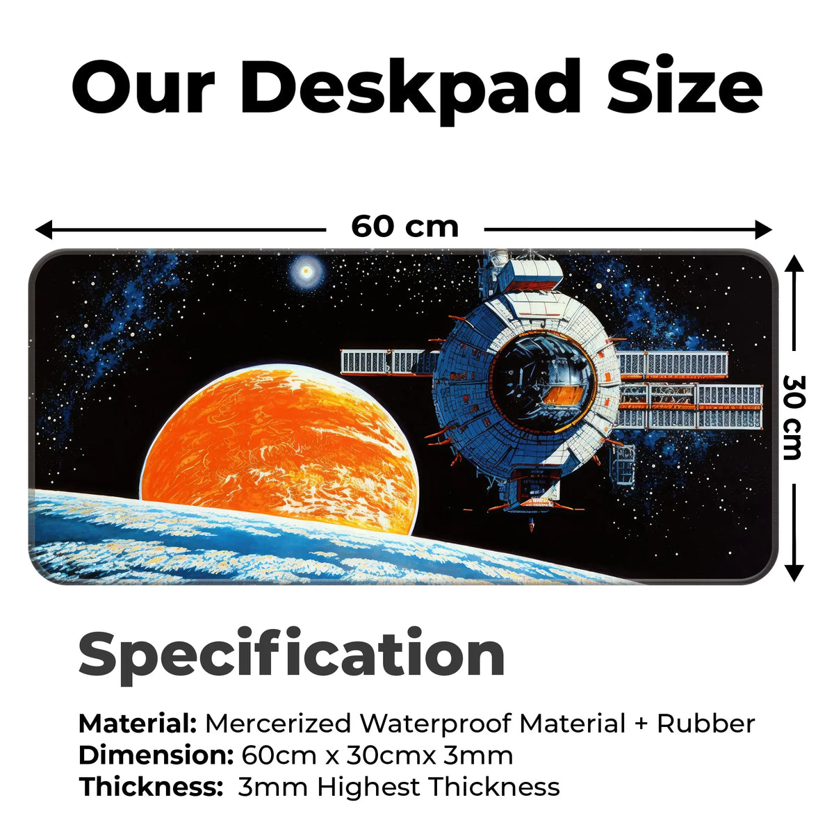 Outer Space Deskmat