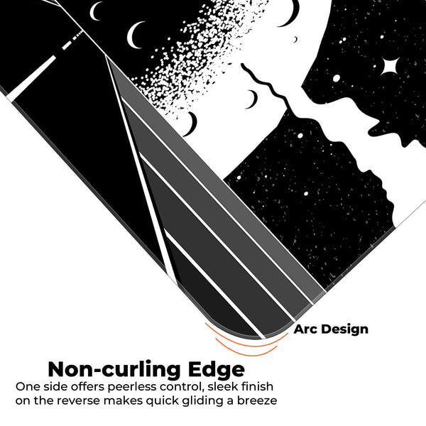 Retro Moon Road Deskmat