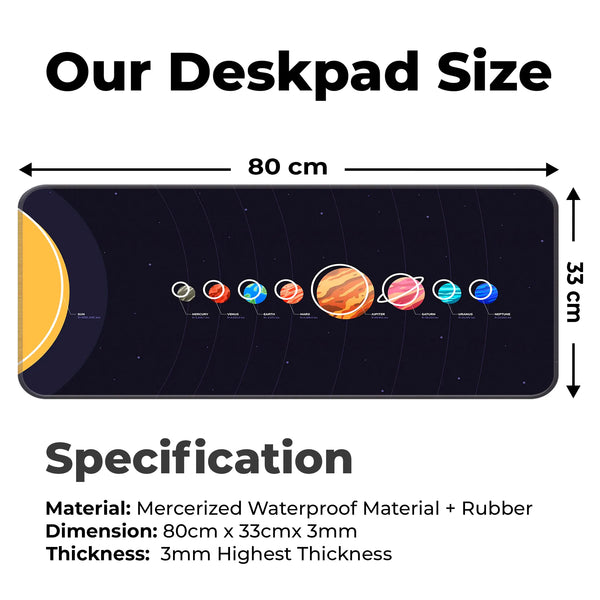 Solar System Deskmat