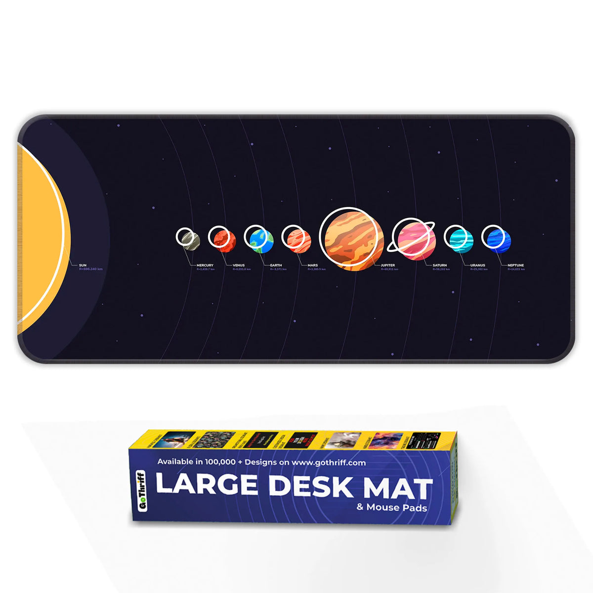 Solar System Deskmat