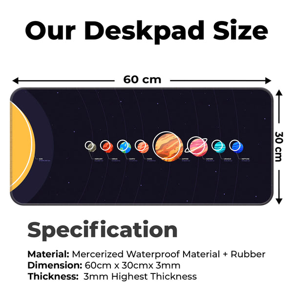 Solar System Deskmat