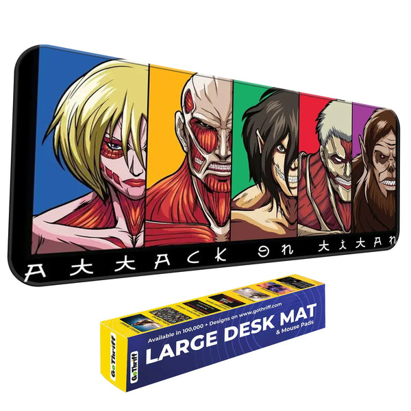 Attack On Titan Deskmat