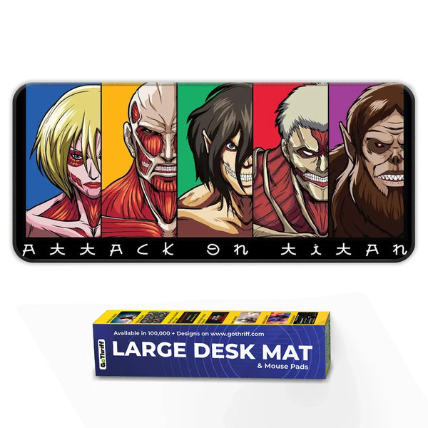 Attack On Titan Deskmat