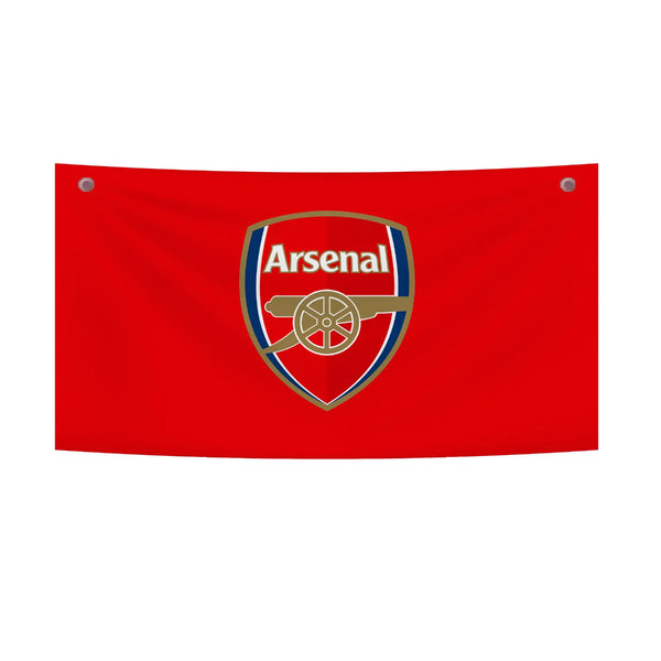 Arsenal Club Emblem Wall Art – Heritage Bold Red Tapestry