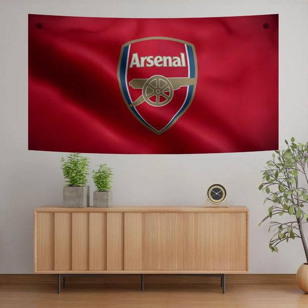 Arsenal Glory Crest – Classic Red Edition Tapestry