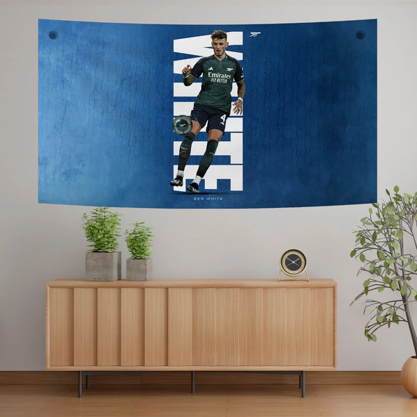 Ben White Arsenal – Blue Power Edition Tapestry