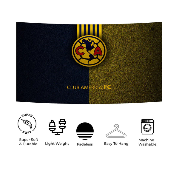 Club América FC – Dual Texture Crest Art Tapestry